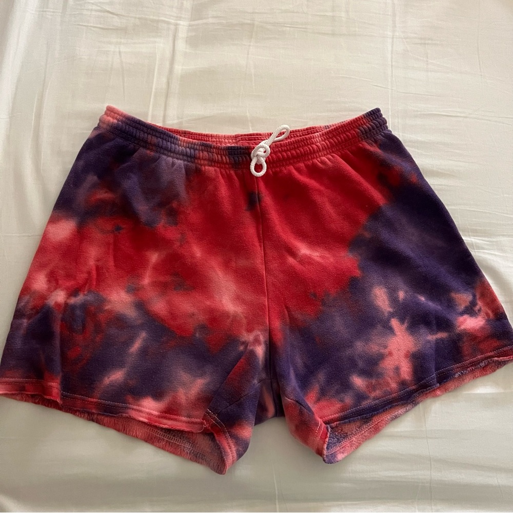 Bella + Canvas Tie Dye Lounge Shorts